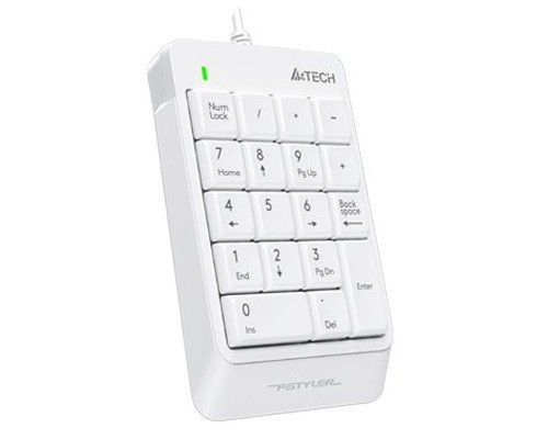 Цифровой блок A4Tech FK13P (белый)