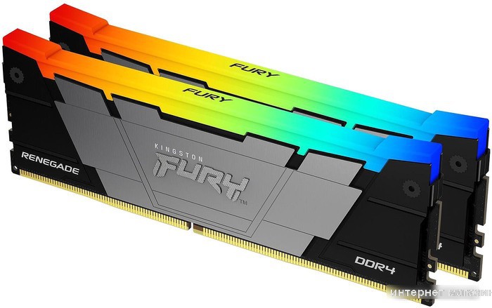 Оперативная память Kingston FURY Renegade RGB 8ГБ DDR4 3600 МГц KF436C16RB2A/8