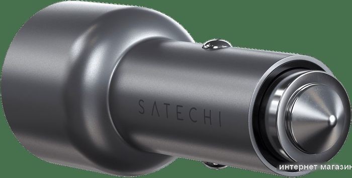 Автомобильное зарядное Satechi 40W Dual USB-C PD Car Charger ST-U2C40CCM