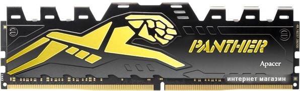Оперативная память Apacer Panther Golden 8ГБ DDR4 3200 МГц AH4U08G32C28Y7GAA-1