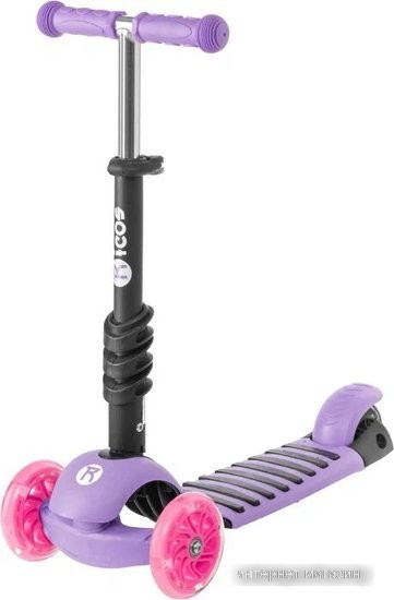 Трехколесный самокат Ricos Joy KB05 (розовый)