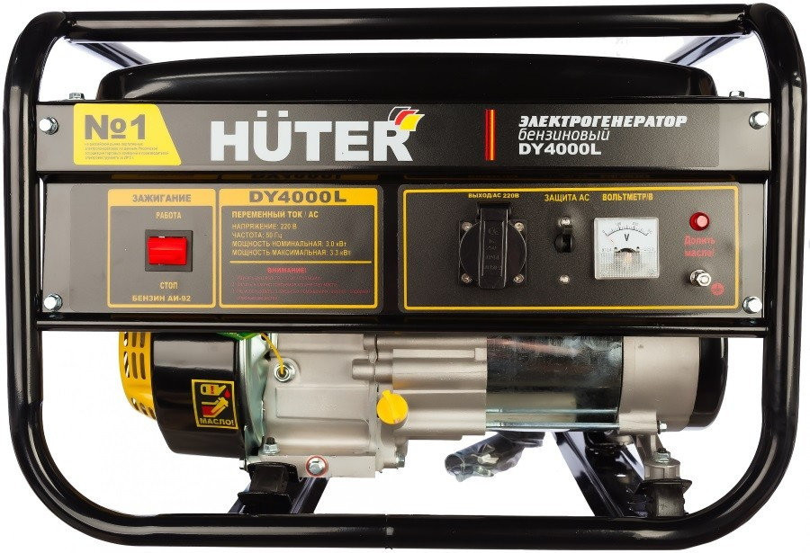 Бензиновый генератор Huter DY4000L