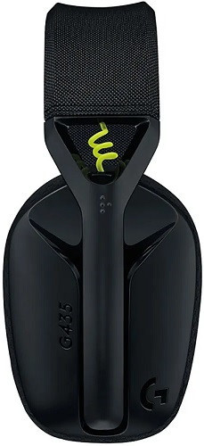 Наушники Logitech G435 Lightspeed (черный/неоновый желтый)