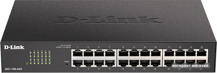Настраиваемый коммутатор D-Link DGS-1100-24V2/A2A