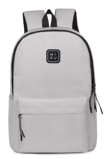 Городской рюкзак Miru City Backpack 15.6 (светло-серый)