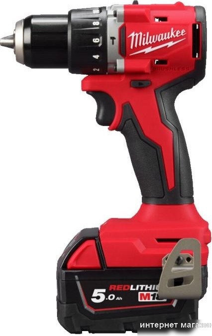 Ударная дрель-шуруповерт Milwaukee M18 M18BLPDRC-502C 4933492826 (с 2-мя АКБ 5 Ач, кейс)