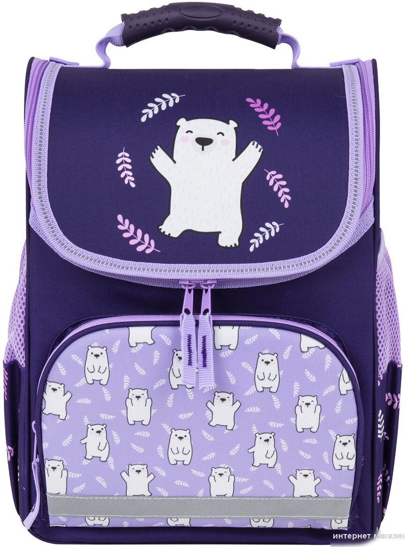 Школьный рюкзак Пифагор Basic. Happy Bear 272047