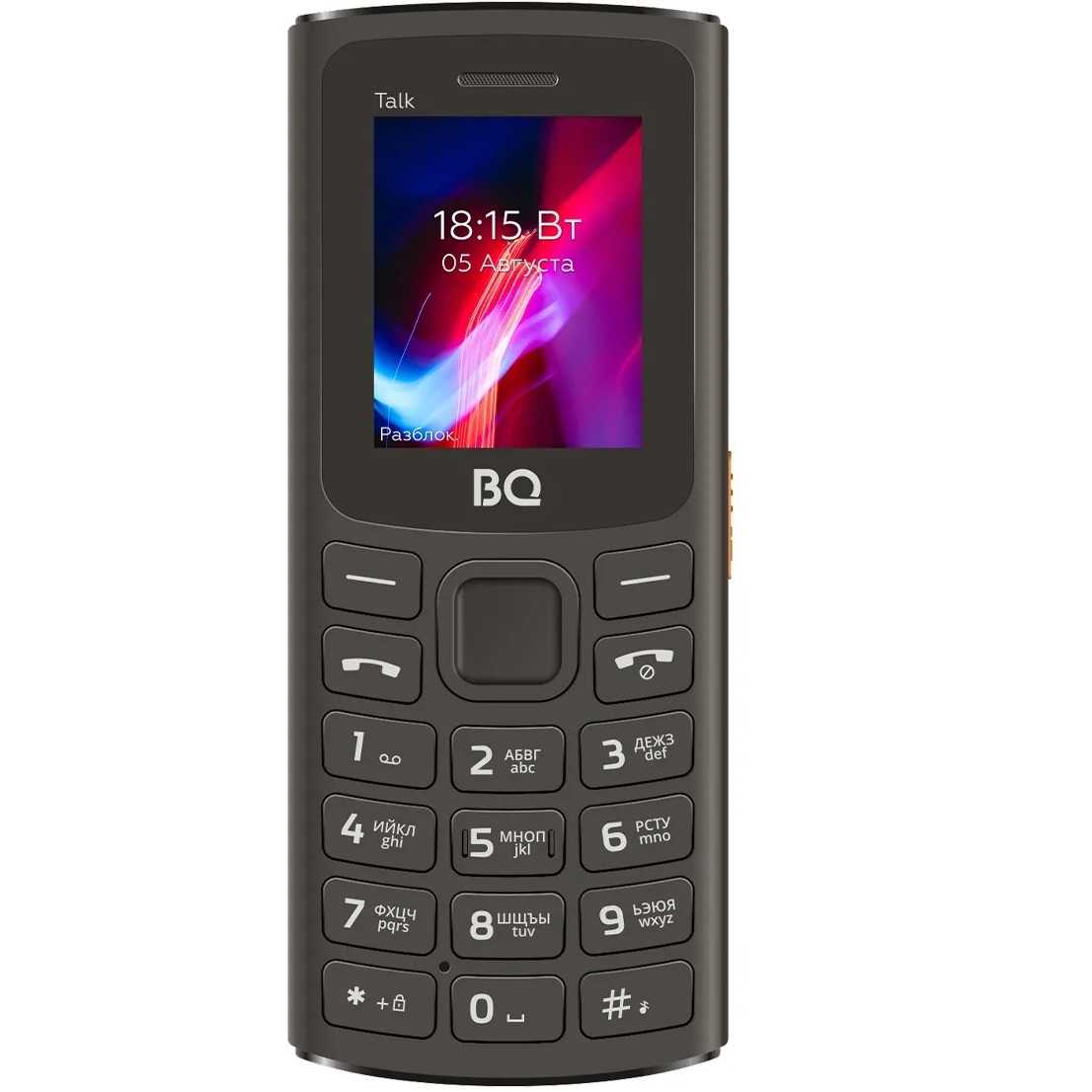 Кнопочный телефон BQ-Mobile BQ-1862 Talk (черный)