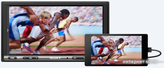 USB-магнитола Sony XAV-AX3250