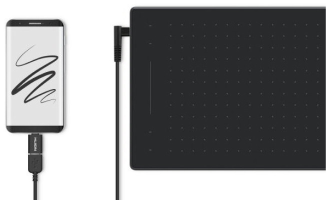 Графический планшет Huion Inspiroy RTM-500 (черный)