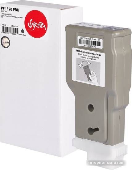 Картридж Sakura Printing SI2890C001 (аналог Canon PFI-320 BK)