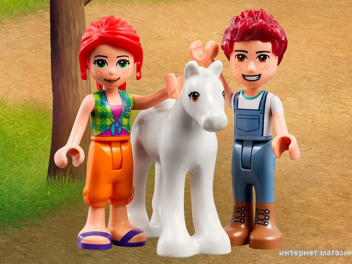 Конструктор LEGO Friends 41696 Конюшня для мытья пони