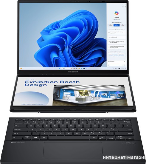 Рабочая станция ASUS Zenbook 14 Duo OLED UX8406MA-QL141W