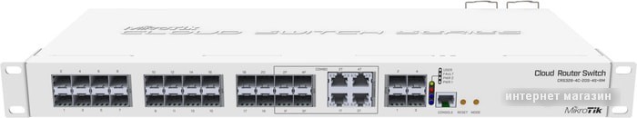 Коммутатор Mikrotik CRS328-4C-20S-4S+RM