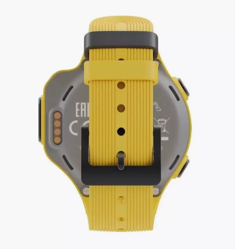 Детские умные часы Elari KidPhone 4GR M (желтый)