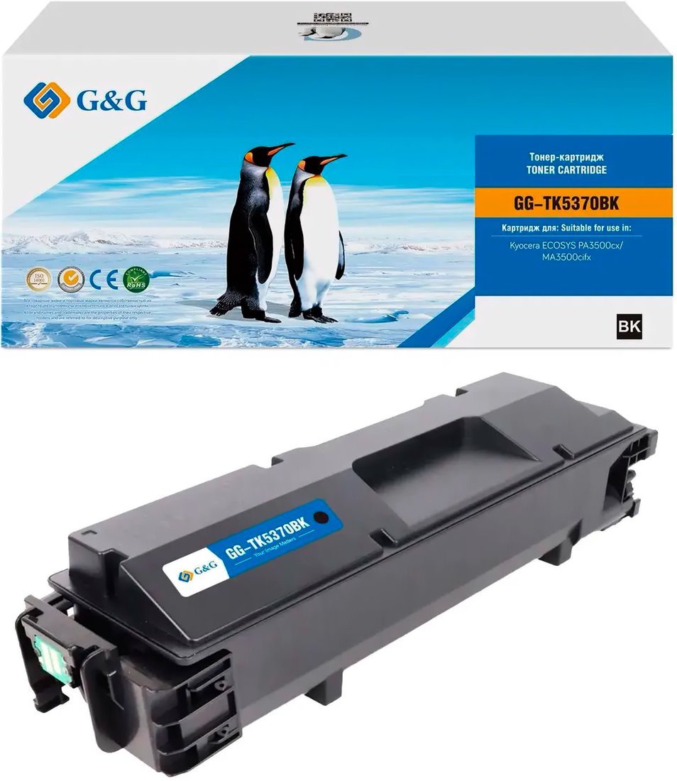 Картридж G&G GG-TK5370Bk (аналог Kyocera TK-5370Bk)