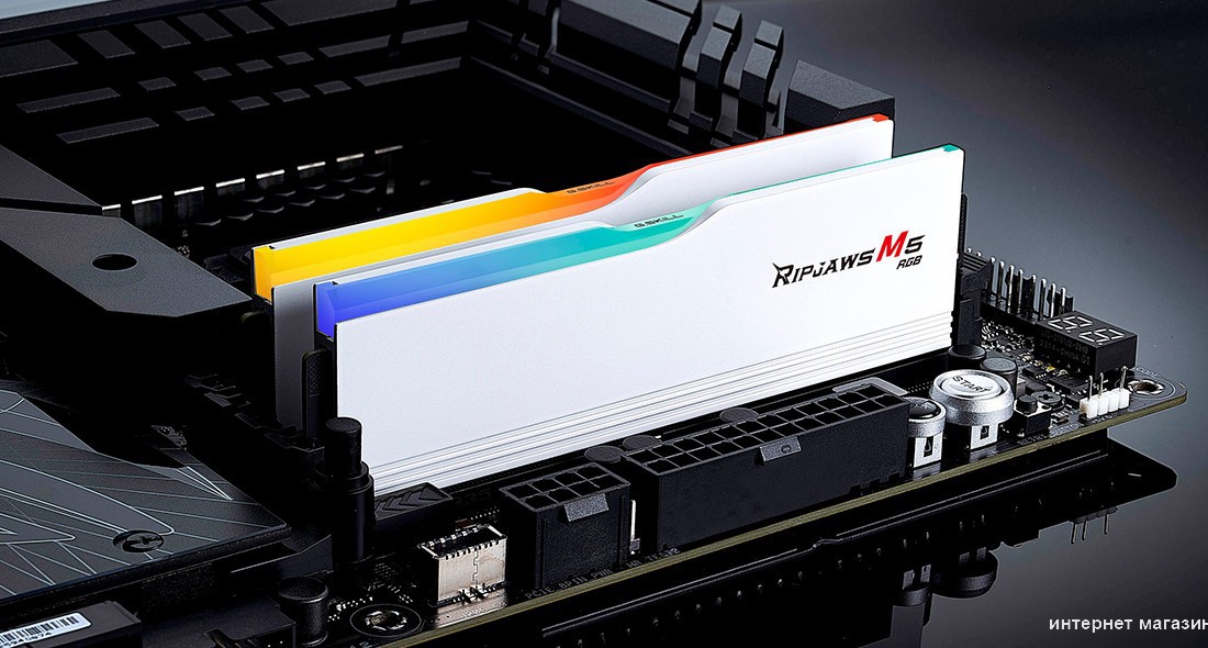 Оперативная память G.Skill Ripjaws M5 RGB 2x16ГБ DDR5 6400 МГц F5-6400J3648F16GX2-RM5RW