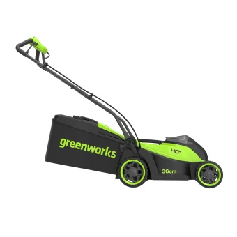 Газонокосилка аккумуляторная Greenworks GD40LM361K4 (в комплекте АКБ 4А/ч + ЗУ)