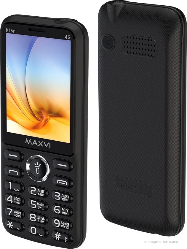 Maxvi K15n 4G (черный)