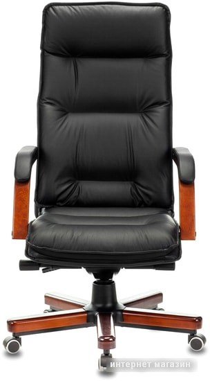 Кресло Бюрократ T-9927WALNUT (черный)