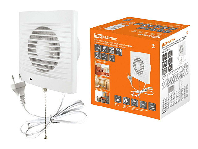 Вытяжной вентилятор TDM Electric SQ1807-0013