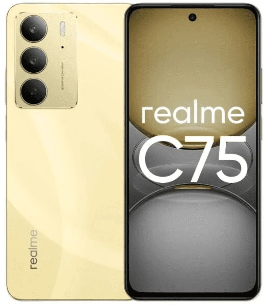 Смартфон Realme C75 8GB/128GB (золотистый)