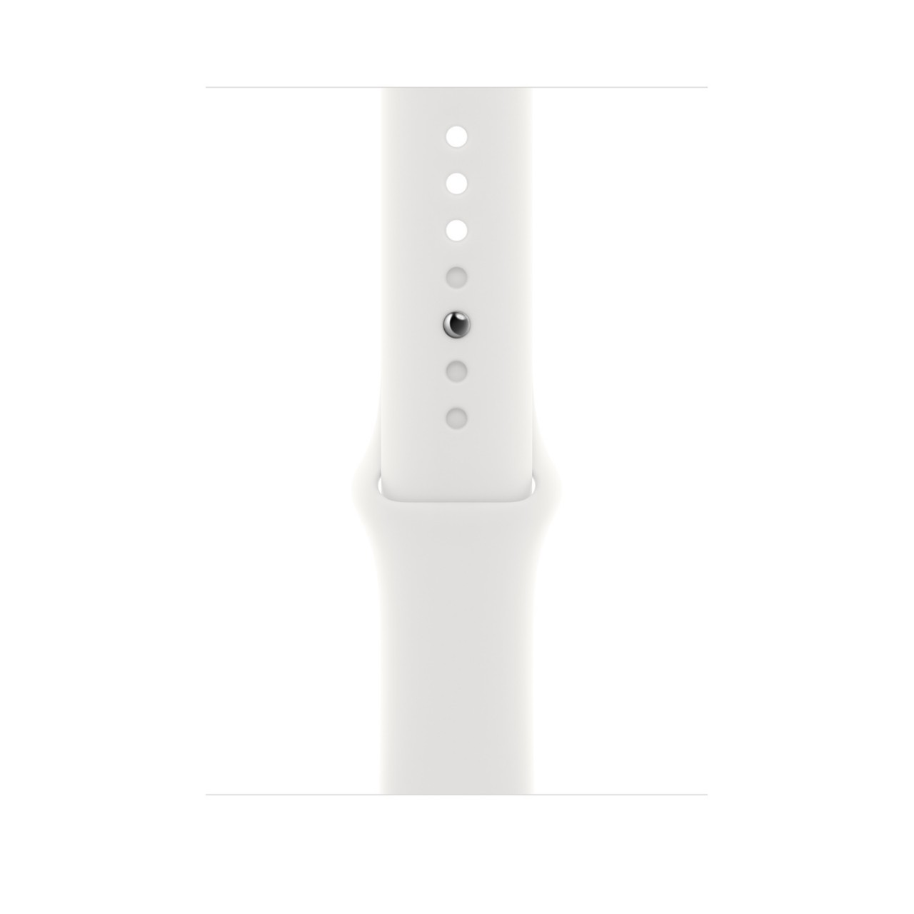 Умные часы Apple Watch SE 2 40 мм (алюминиевый корпус, серебристый/белый, спортивный силиконовый ремешок M/L)