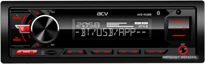 USB-магнитола ACV AVS-932BR