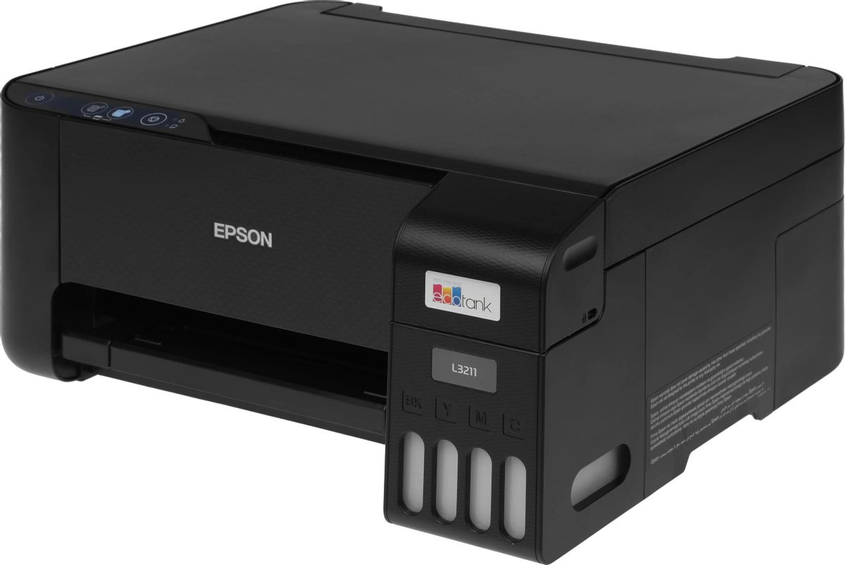 МФУ Epson EcoTank L3211 (ресурс стартовых контейнеров 6500/8100, контейнер 003)