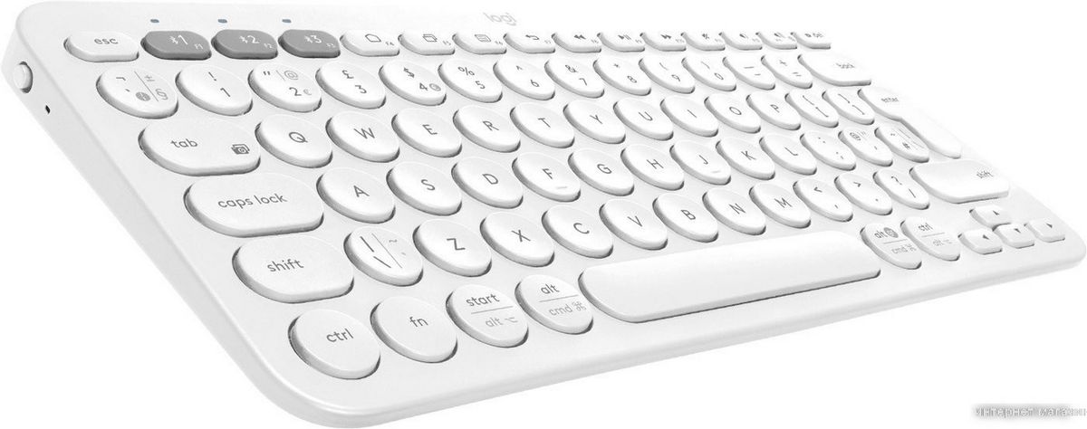 Клавиатура Logitech Multi-Device K380 Bluetooth 920-009163 (белый)