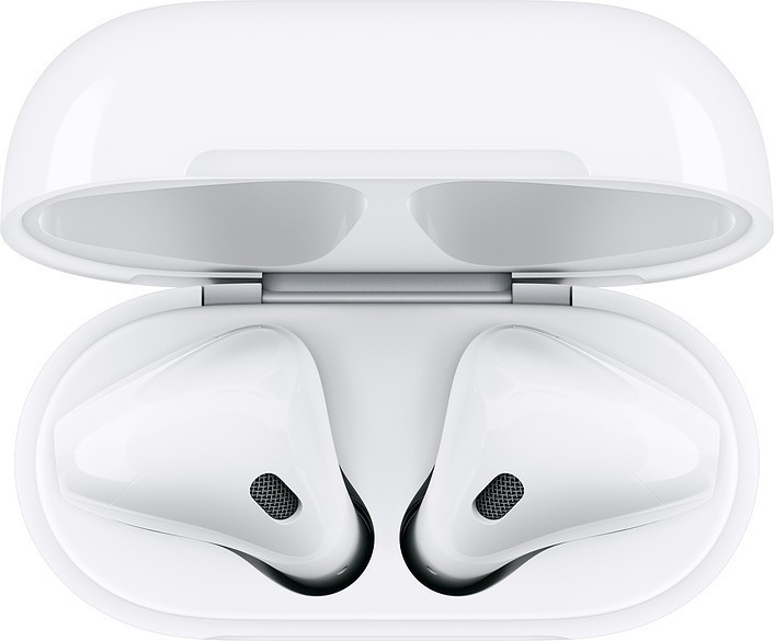 Наушники Apple AirPods 2 в зарядном футляре