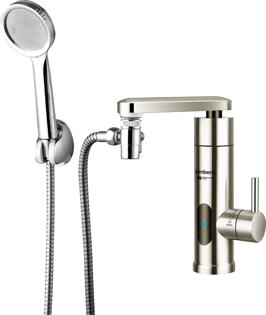 Проточный электрический водонагреватель-кран Timberk Aqua Care T-IT3-MD-R14