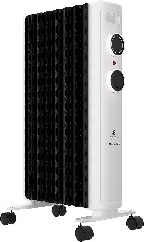 Масляный радиатор Royal Clima Laggio Nero ROR-LN7-1500M