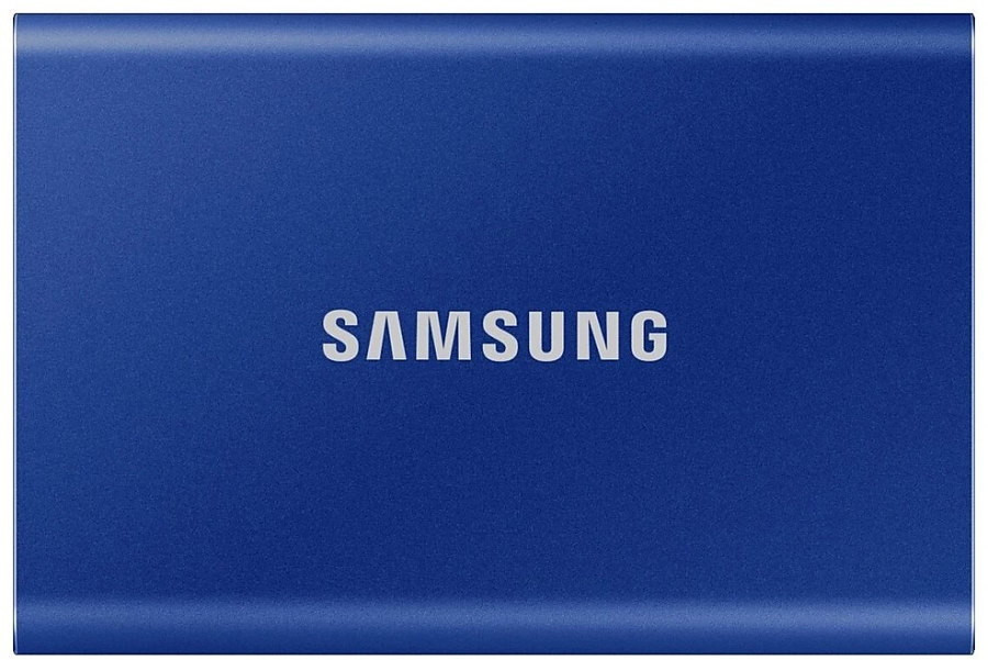 Внешний накопитель Samsung T7 500GB (синий)