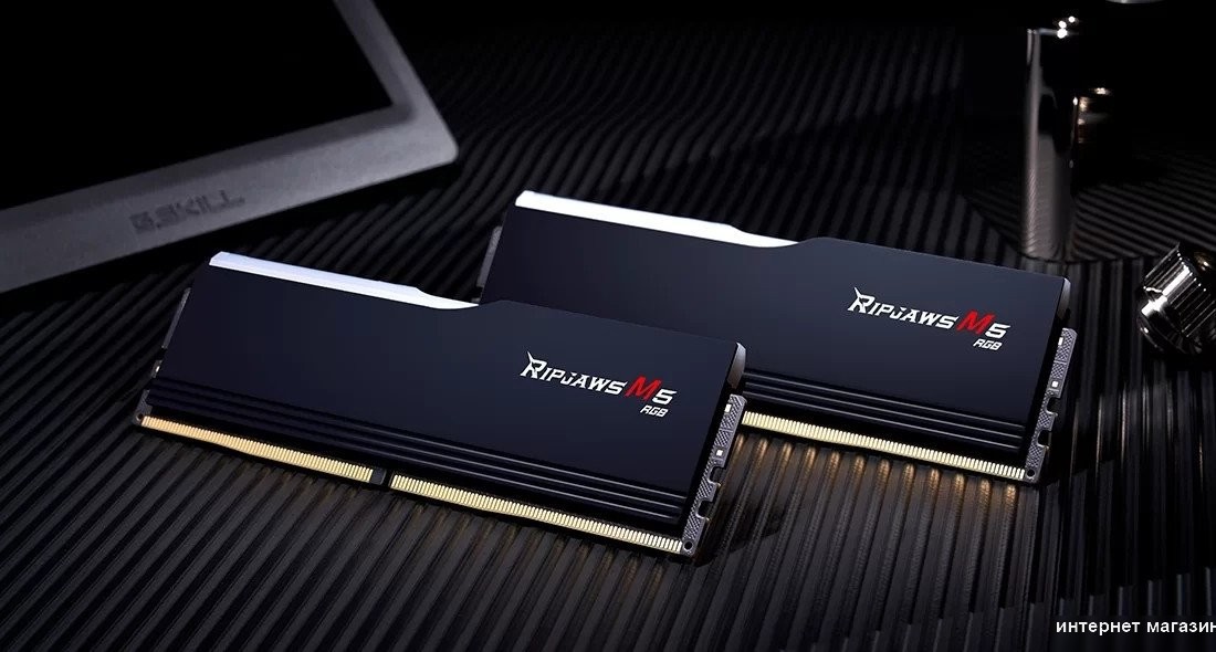 Оперативная память G.Skill Ripjaws M5 RGB 2x32ГБ DDR5 6000 МГц F5-6000J2836G32GX2-RM5RK