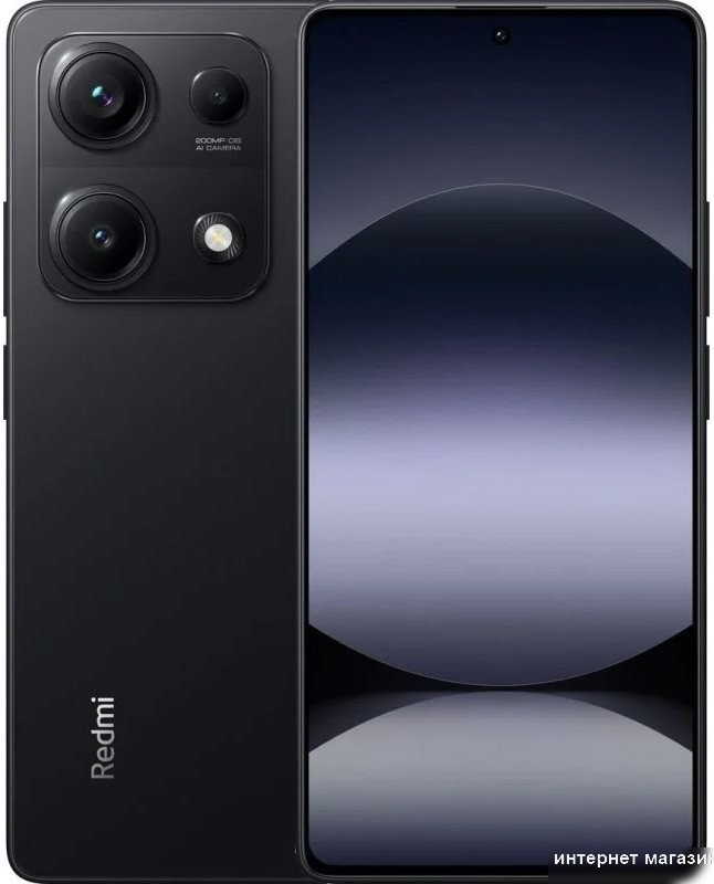 Телефон Xiaomi Redmi Note 14S 8GB/128GB международная версия (полуночный черный)