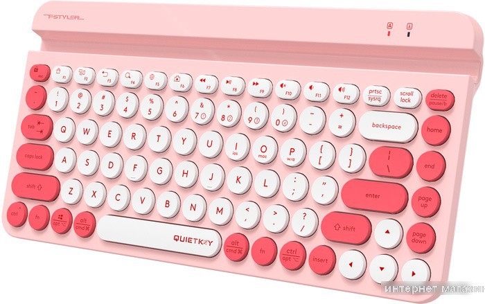 Клавиатура A4Tech Fstyler FBK30 (малина)