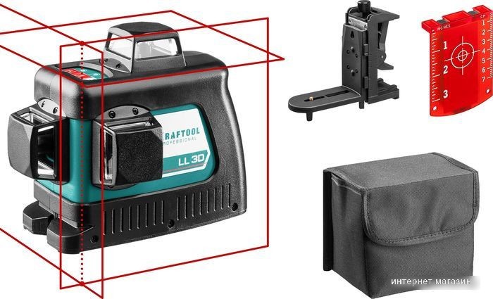 Лазерный нивелир KRAFTOOL LL-3D 34640