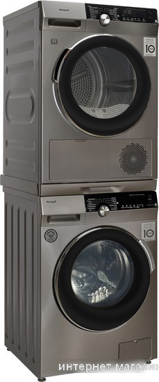 Сушильная машина Weissgauff WD 599 DC Inverter Heat Pump (серебристый)