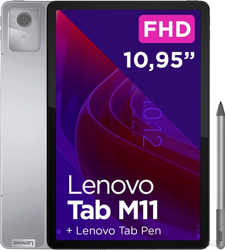 Планшет Lenovo Tab M11 TB330XU 8GB/128GB LTE (серый)