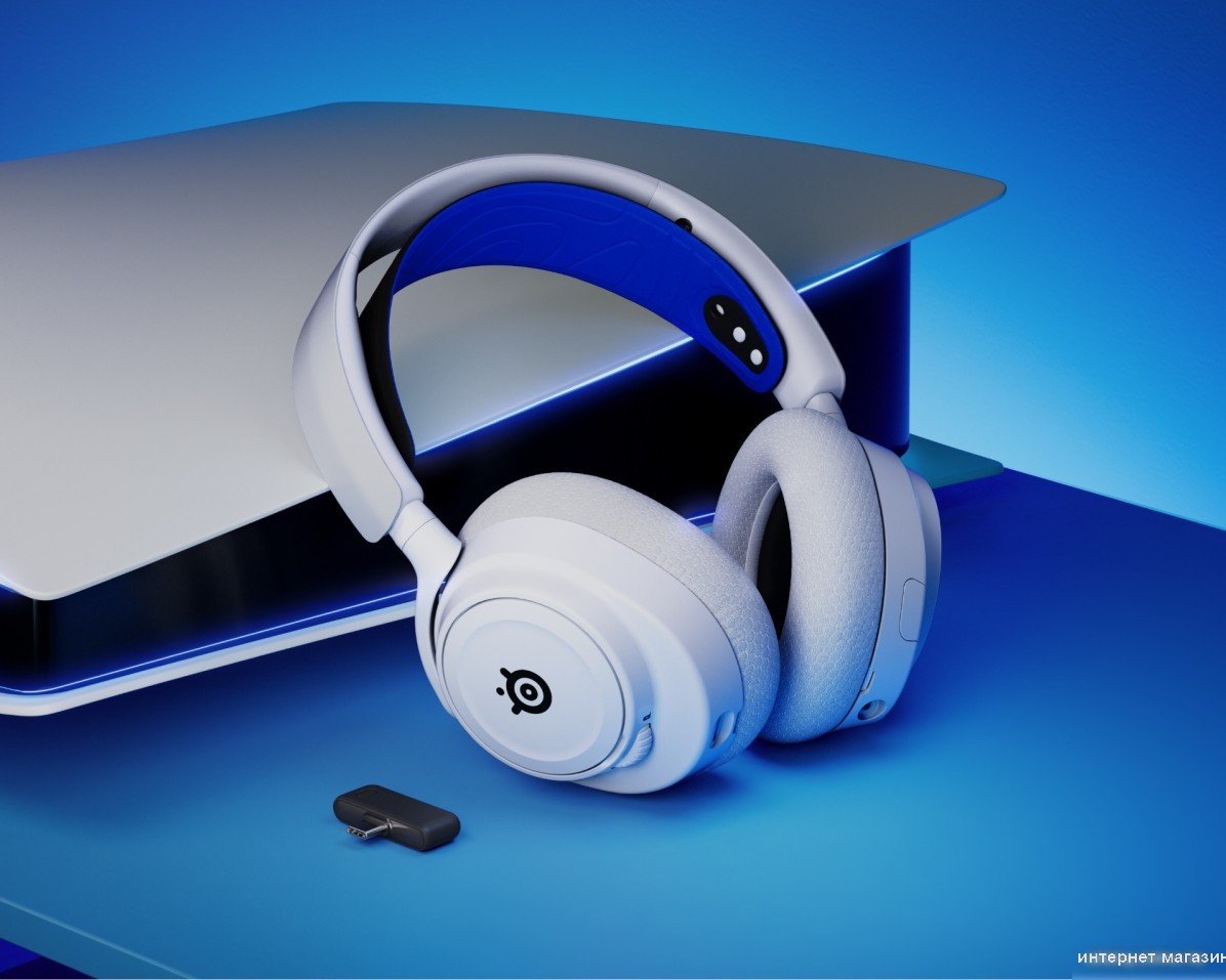 Наушники SteelSeries Arctis Nova 7P Wireless (белый)