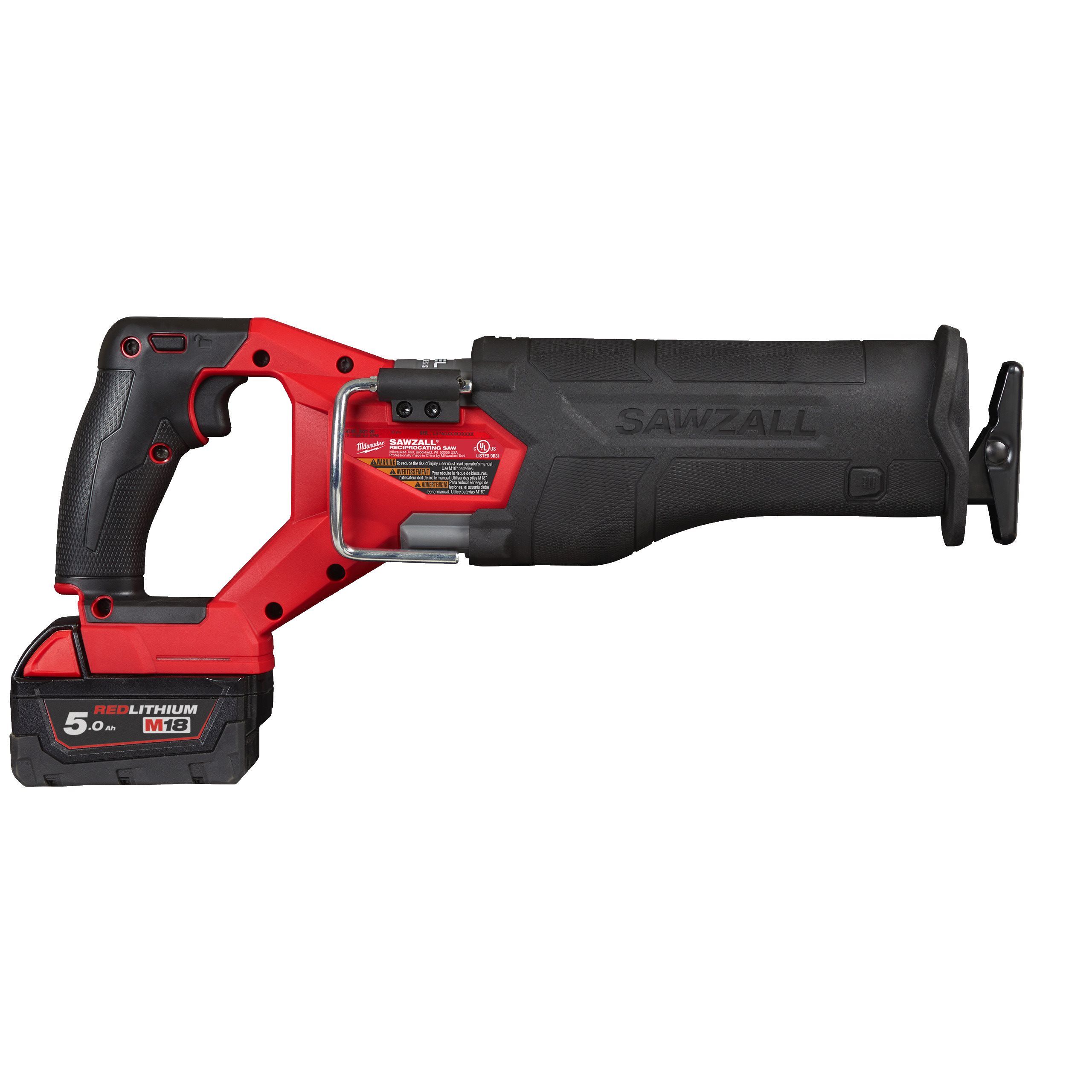 Сабельная пила Milwaukee Fuel M18 M18FSZ-502X 4933478291 (с 2-мя АКБ, кейс)