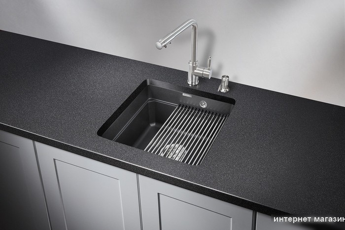 Кухонная мойка Granula KS-4501 (черный)