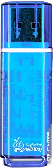 USB Flash Smart Buy Glossy Blue 16GB (SB16GBGS-B)