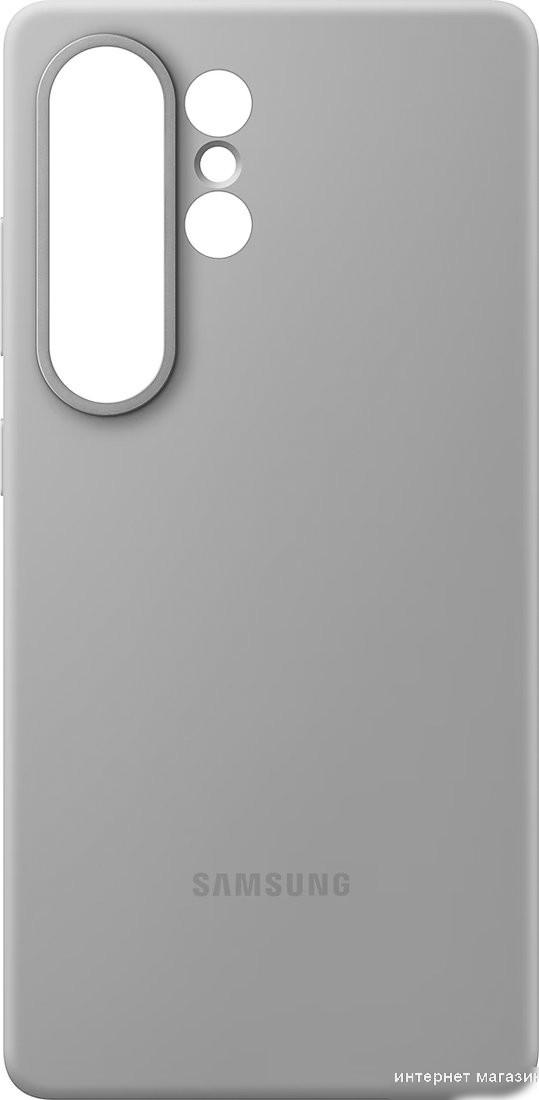 Чехол для телефона Samsung Silicone Case Galaxy S25 Ultra (серый)