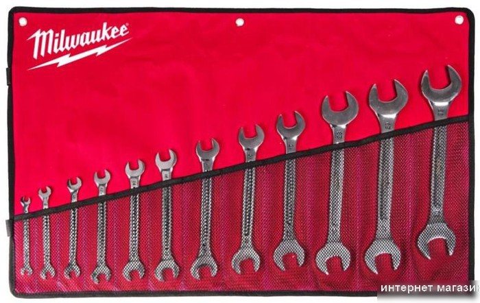 Набор ключей Milwaukee 4932492714 (12 предметов)