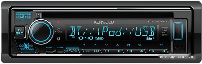 CD/MP3-магнитола Kenwood KDC-BT660U