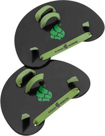 Лопатки для плавания Mad Wave Finger Paddles (черный)