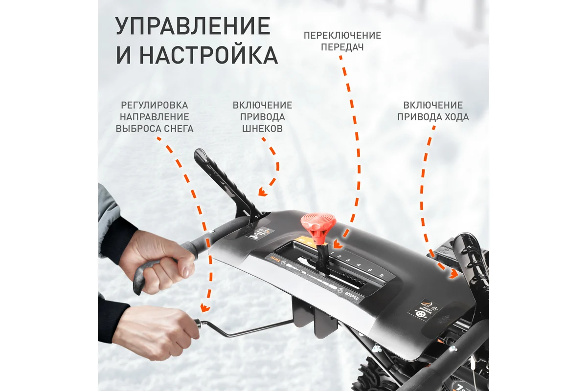 Снегоуборщик Patriot PS 603E