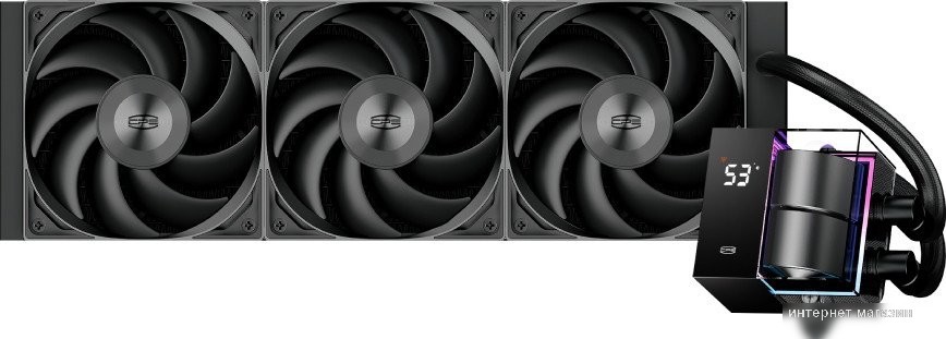 Система жидкостного охлаждения для процессора PCCooler DS360 (черный)